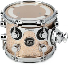 DW Performance Series Mounted Tom - 7 x 8 inch - Bermuda Sparkle