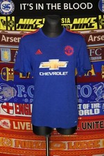5/5 Manchester United adults XL 2016 away football shirt jersey trikot soccer
