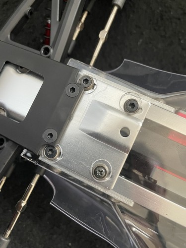 Kyosho Optima , Undertray Lexan Flat Can Be Mounted On Stock Chassis See Pics - Picture 4 of 6
