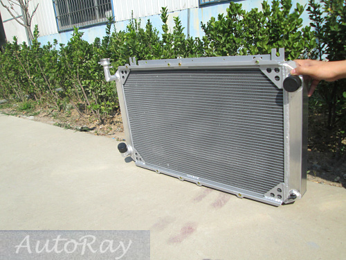 Radiador completo de aluminio de 3 filas para Ford Maveric DA TD42 diésel 4,2 L 1988-1994 MT - Imagen 6 de 6
