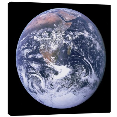Leinwandbild Erdansicht von Apollo 17 Mondmission - NASA
