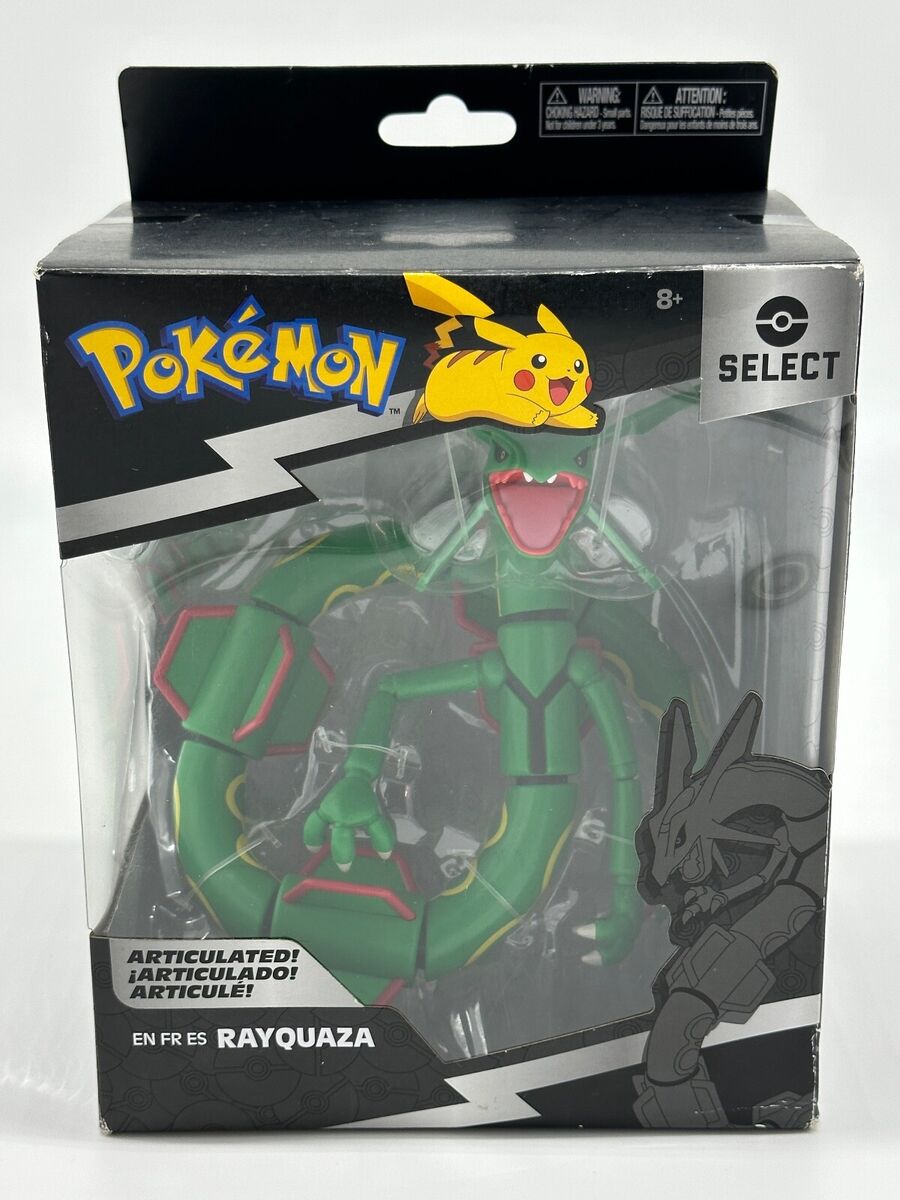 ポケモン セレクト レックウザ フィギュア Rayquaza ジャズウ fEZ7 Pokemon Select Rayquaza Articulated Action Figure | eBay