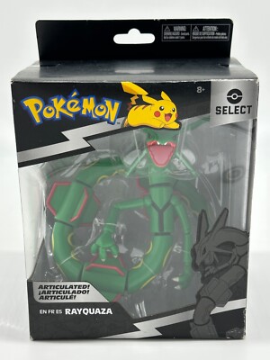 Pokemon Select Rayquaza Articulated Action Figure | eBay