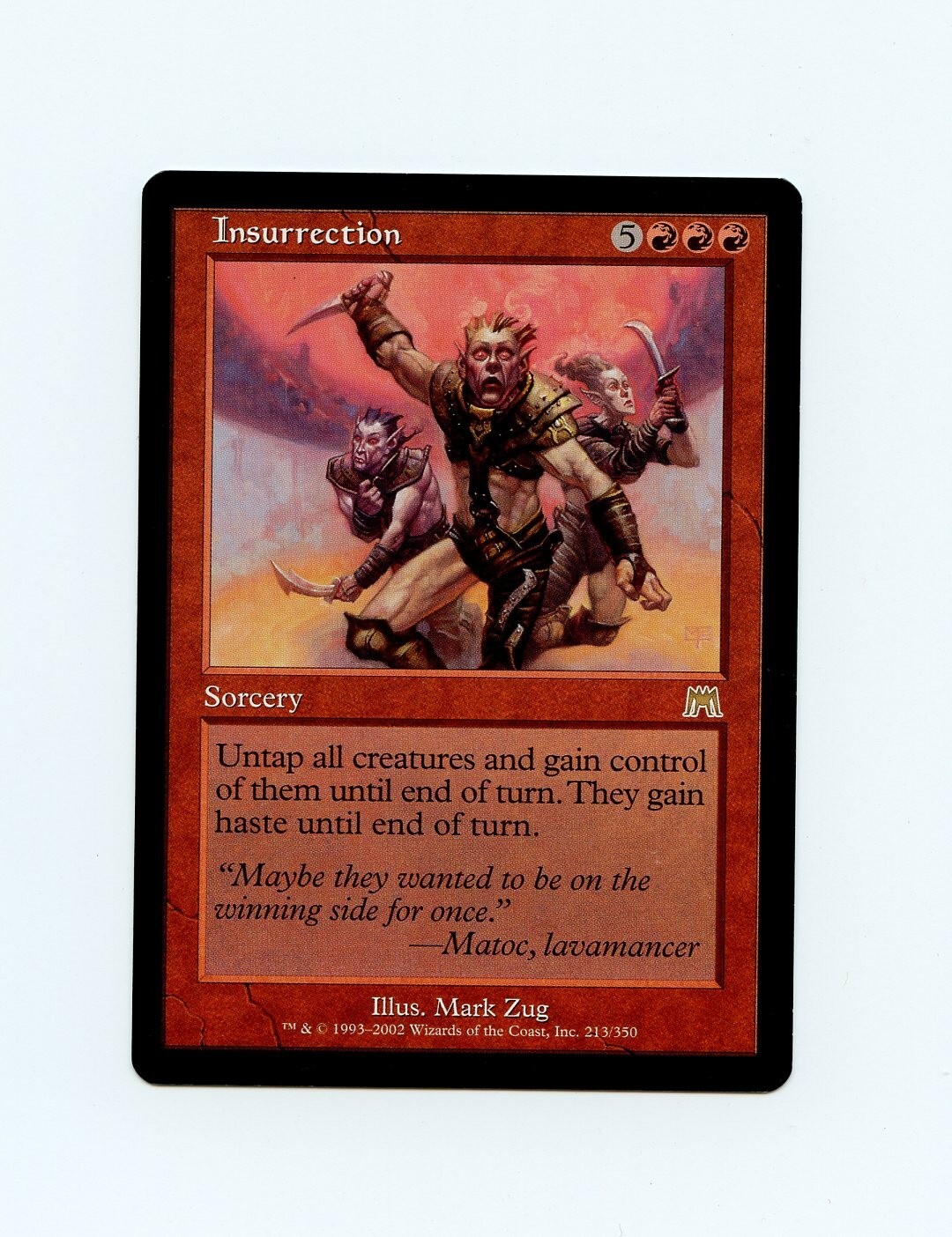 Insurrection Onslaught MTG LP Magic the Gathering c
