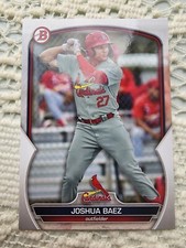 2023 Bowman Joshua Baez Card #127. Cardinals.