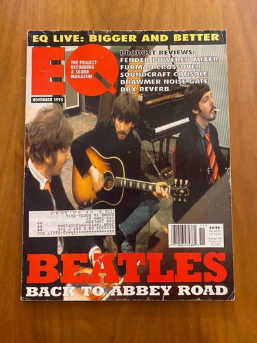 EQ Magazine Nov 1995 Digital Recording Studio The Beatles Abbey Road Session - 第 1/3 張圖片