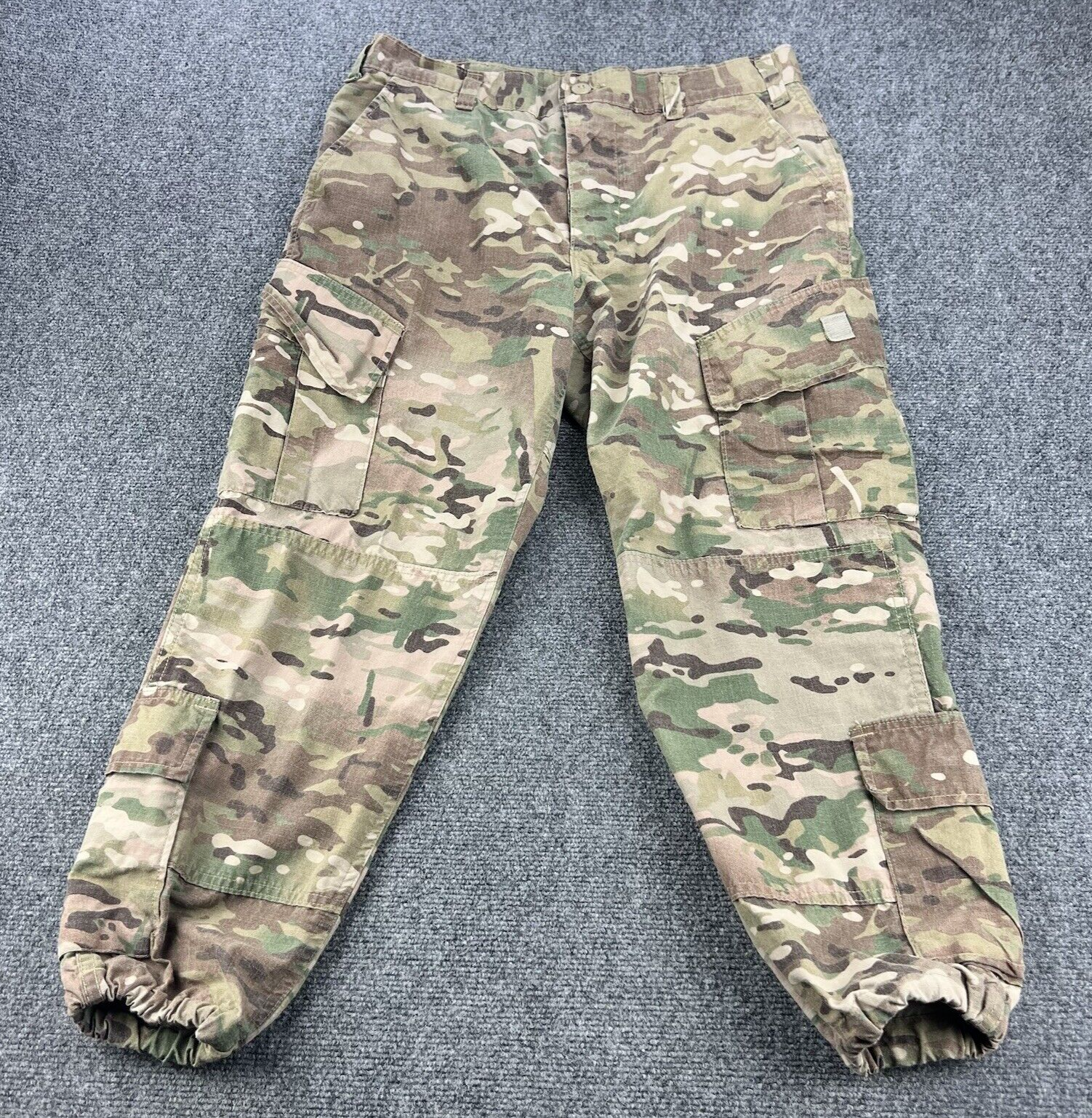USMC Trouser Desert Marpat Camo Pants  Medium Short Elastic Ankle