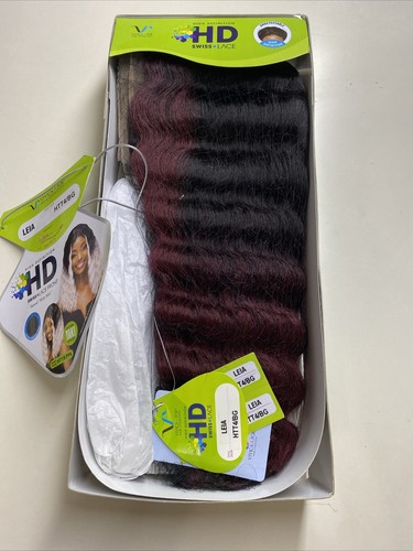 Vivica A. Fox_SWISS LACE FRONT WIG_14"_LEIA_#HTT4/BG - 第 1/6 張圖片