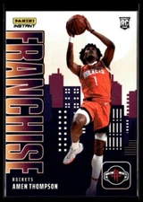2023-24 Panini Instant The Franchise F26 Amen Thompson Houston Rockets RC PR 485