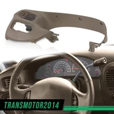 Fit For 97-03 Ford F150 Dash Instrument Cluster Bezel Gauge Trim Panel C13 Brown