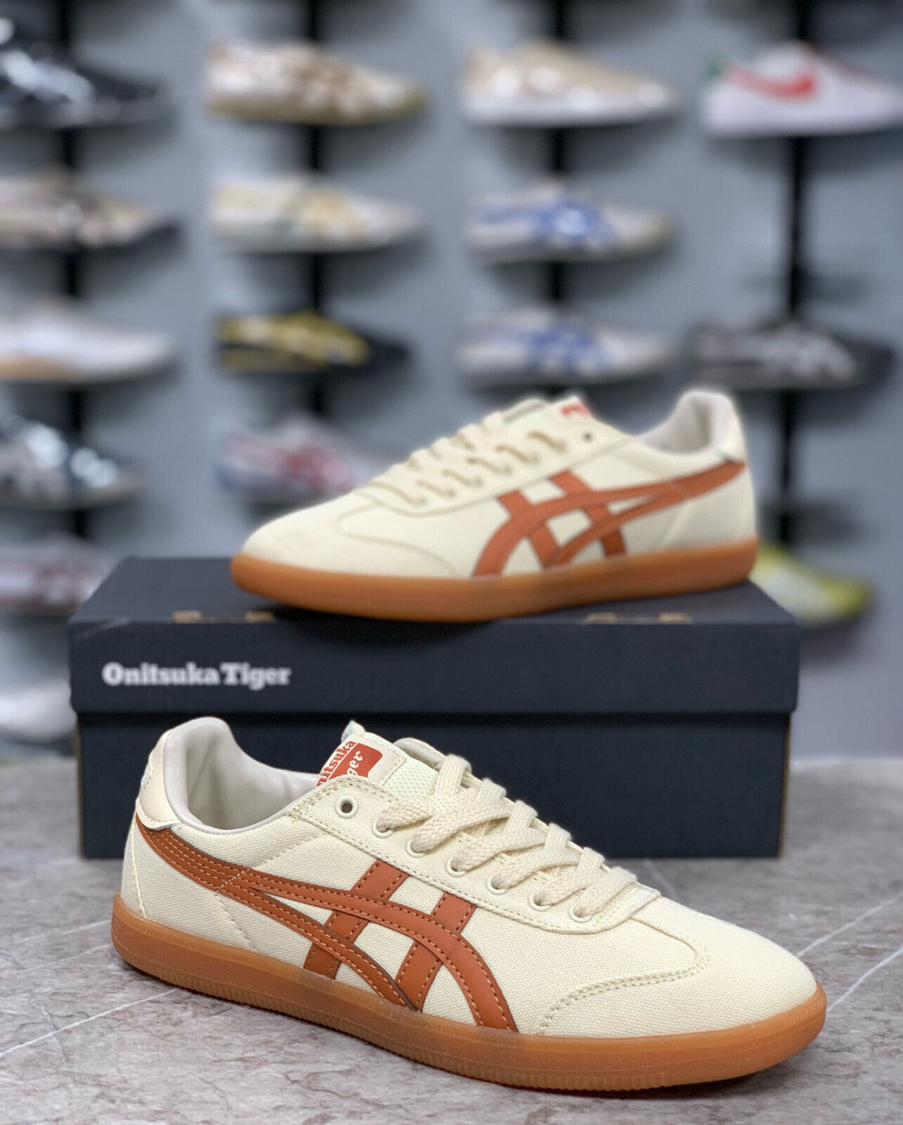 Nuove scarpe da corsa Onitsuka Tiger Tokuten sneakers classiche retrò basse unisex foto 3