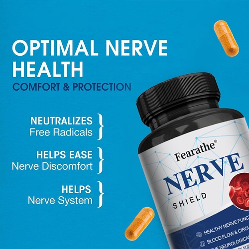 New Nerve Shield Plus Pills Original Supplement Advanced Nerve Formula - Picture 6 of 16
