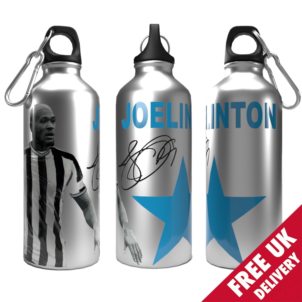 Newcastle Bottle Joelinton - 600ml Aluminium - 2-Lids
