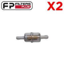 2 x WCF191 Mini In-line Fuel Filter (Ryco Z675) Suits 5mm hose - Lawnmowers