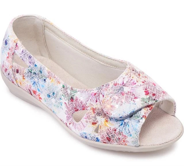Cosyfeet Womens Shoe Kylie Wide Fit 6E Width 5 Colours UK Size 4 to 9 Roomy