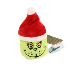 Aurora World Plush - Dr. Seuss' The Grinch Mallows - SANTA GRINCH 2.5 inch New