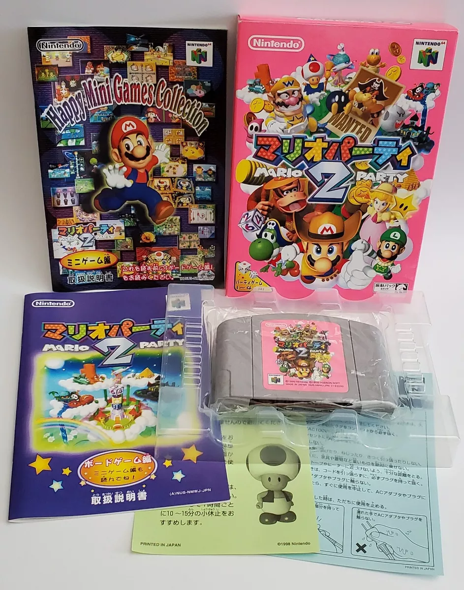 Mario Party 2, Nintendo 64, Jogos