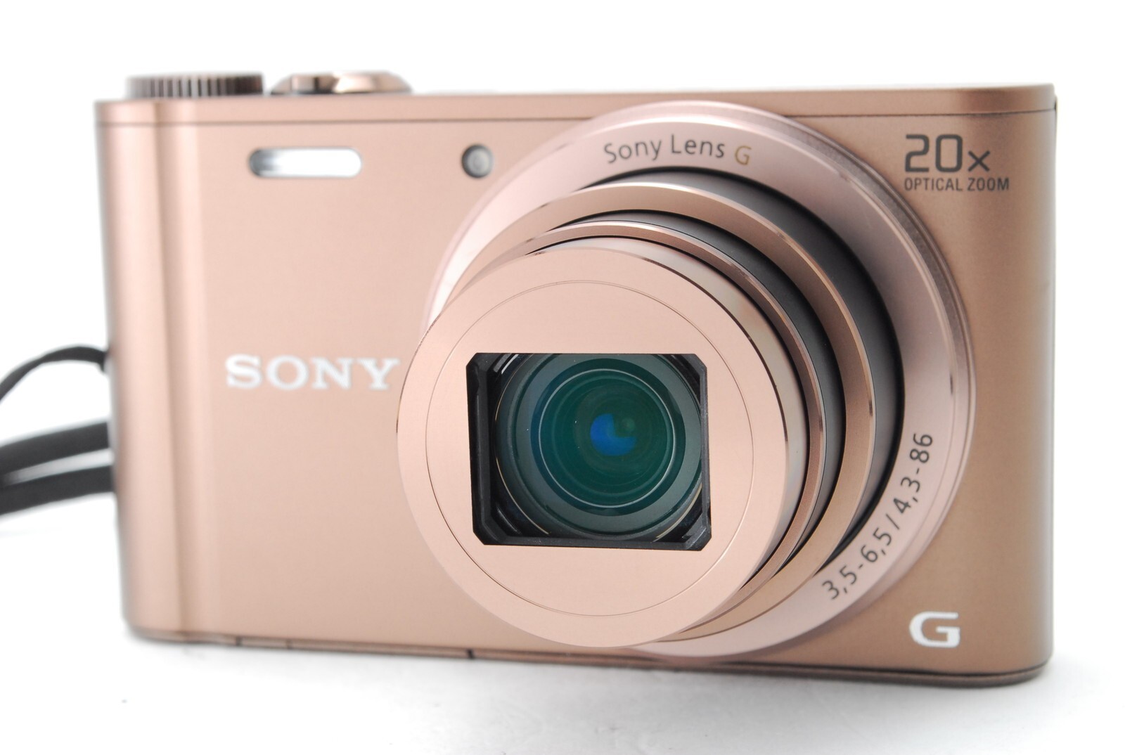 Near Mint Sony Cyber-Shot DSC-WX300 18MP Digital Camera w/SD Card from Japan