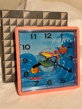 OROLOGIO DA PARETE CITIZEN SURF ANIMATO ANNI 80