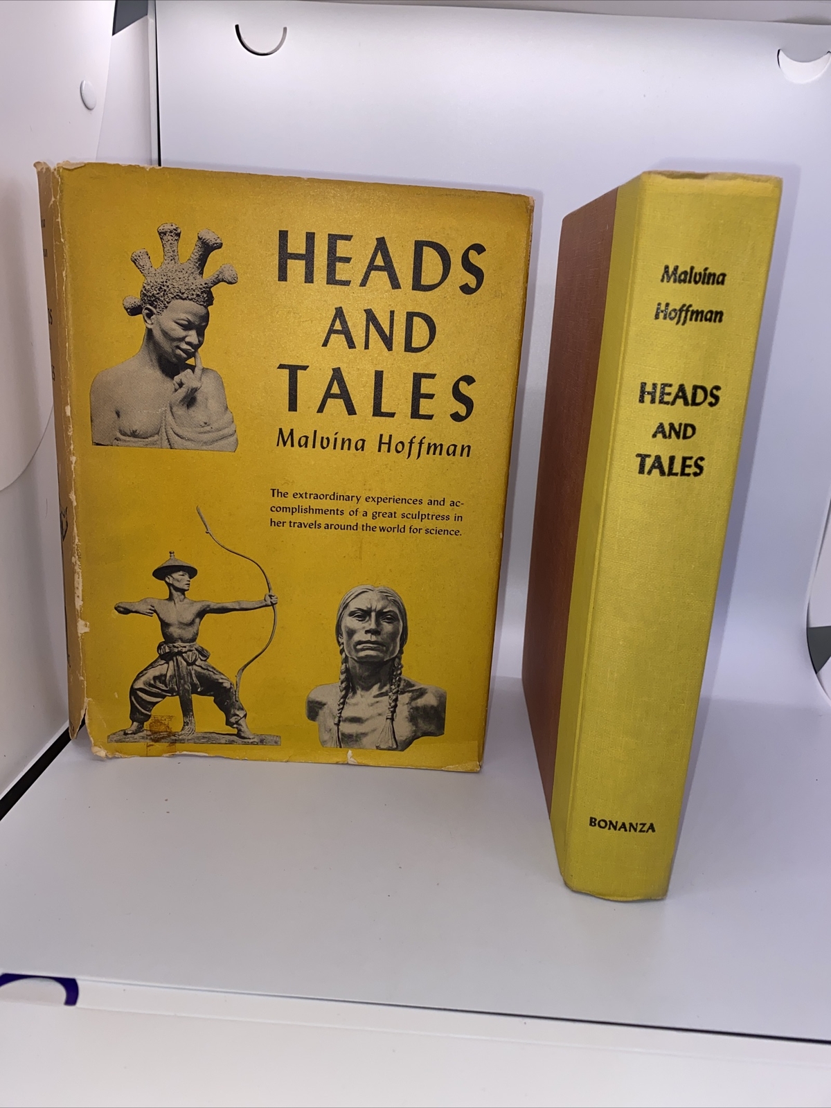 Heads and Tales by Malvina Hoffman 1936, 1st Edition Illustrated
