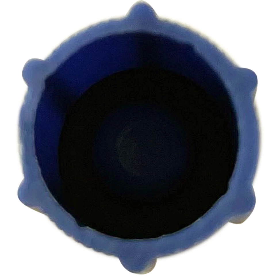 (10) A/C Compressor Valve Cap Service Port Cap R-134a Blue Low Side 8 x 1.0 mm - Image 4 of 4