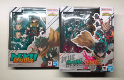 S.H.Figuarts Izuku Midoriya Deku & PLUS ULTRA option parts set My