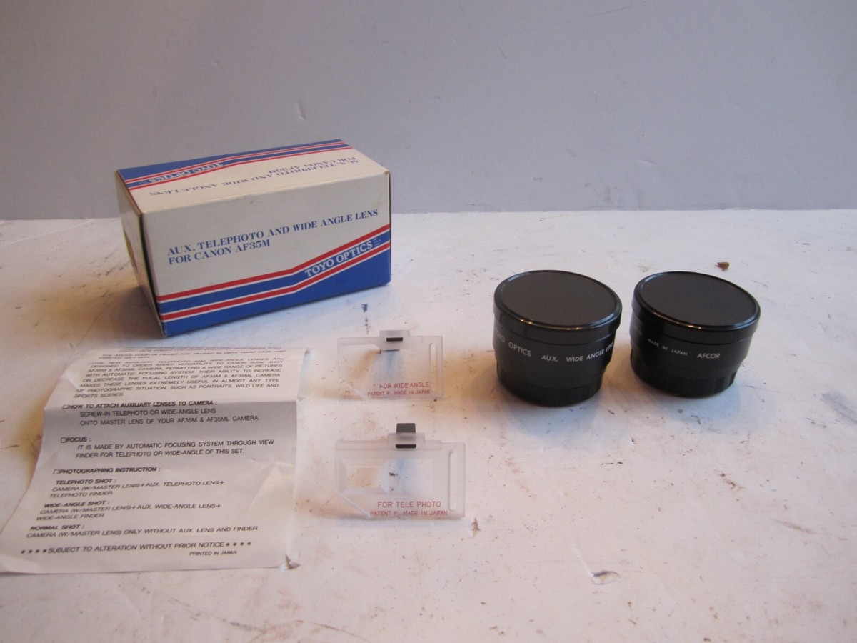 Focal Lengths Wide Angle Lens Vs Telephoto Lens Cannon AF 35 MM