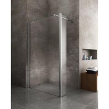 PARETE DOCCIA WALK IN CON ANTINA PARASCHIZZI ABBINATA - 8 MM - H 200 ANTICALCARE