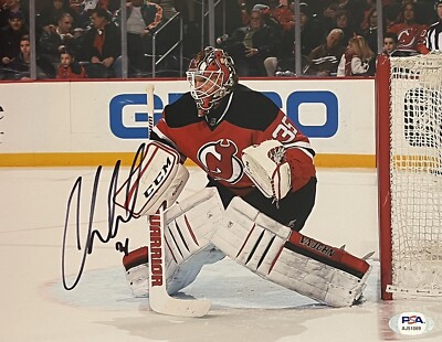 Cory Schneider Signed Autographed New Jersey Devils 8x10 Photo PSA/DNA 