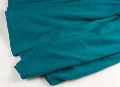 AAYAM-CASHMERE Women Ladies Cashmere Shawl Wrap Scarf Pashmina Handmade Teal Blue Wrap
