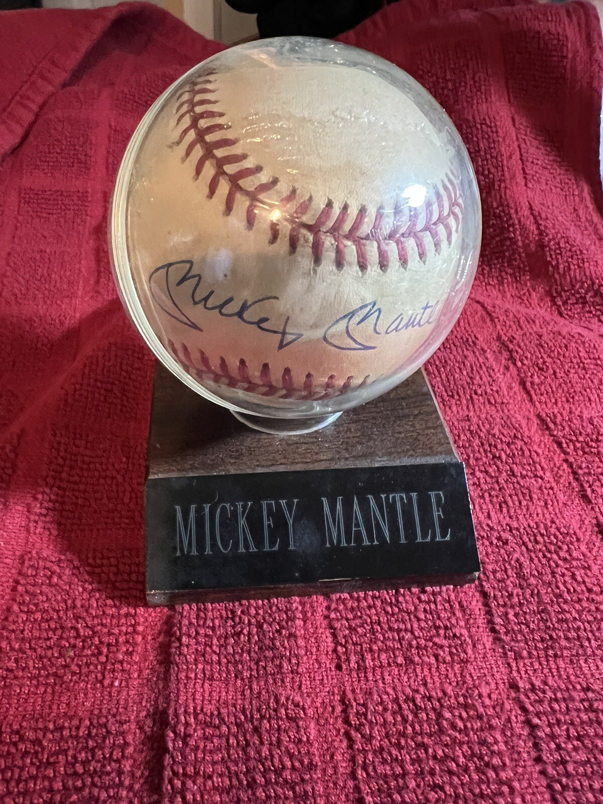Mickey Mantle Signed Baseball With Coa eBay