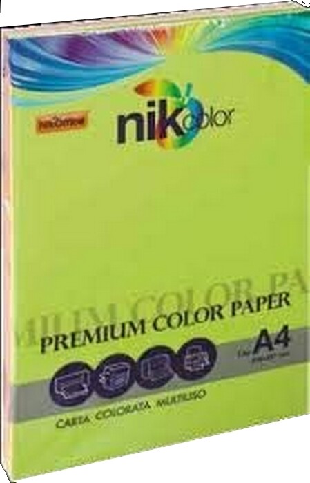 Risma Cartoncino A4 210x297mm 125 Fg 160 g Colori Forti