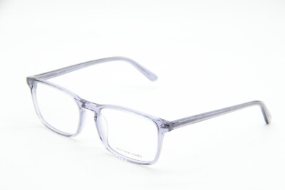 NEW MATTHEW ASHER SANTIAGO ASH TRANSPARENT GRAY AUTHENTIC EYEGLASSES 52-17