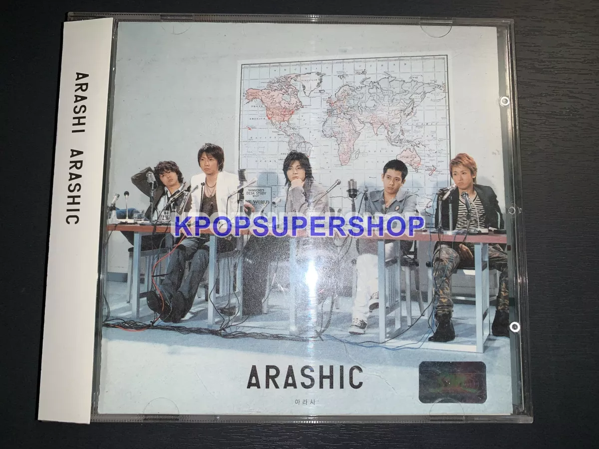 ARASHI Album ARASHIC CD + DVD Edition (Korean Version) Great Cond. Complete  Rare