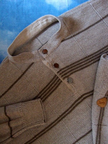 Saint Laurent, PULLOVER LINE MAN VINTAGE 70er YVES SAINT LAURENT GR.52 ca. XL-2XL RAR