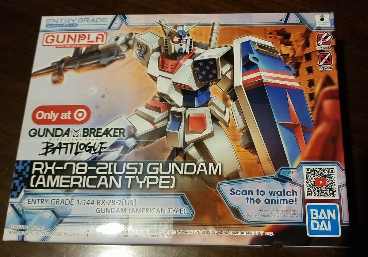 Bandai Entry grade RX-78-2[US] Gundam (American type) | eBay