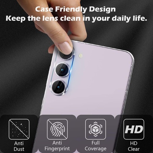 Fits Samsung Galaxy S24+ Plus Camera Lens Rear Tempered Glass Protector - Picture 4 of 11