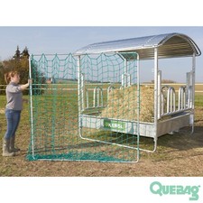 Rahmen für Futtersparnetz Heunetz für quadratische Futterraufe Heuraufe Pferde