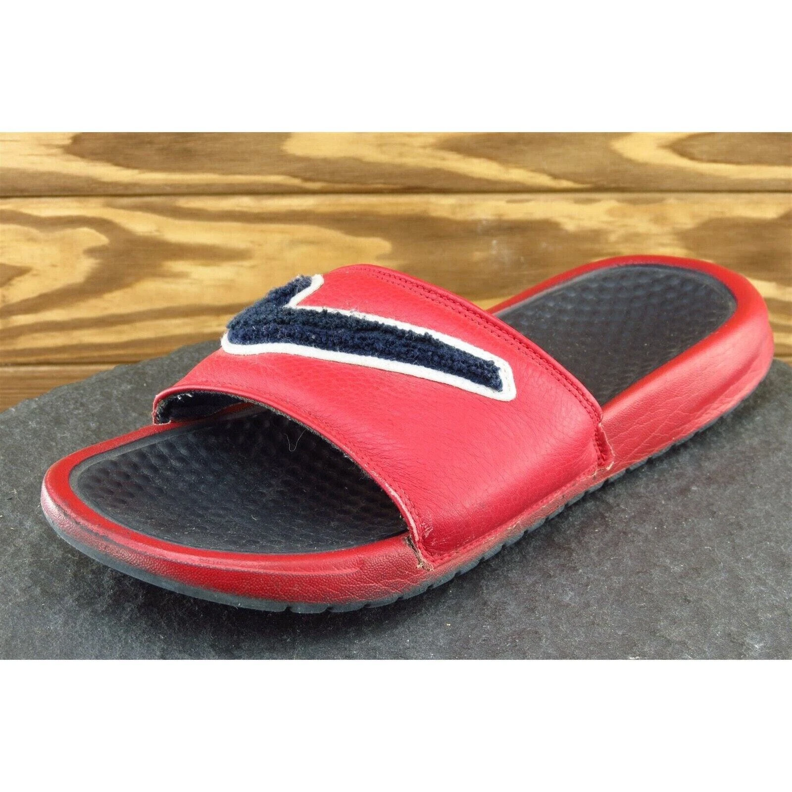 Scarpe Nike Taglia 7 M Rosso Slide Sintetiche Uomo AO2805