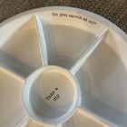 Mud Pie Veg Crudités Chip Dip Round Serving Platter "Take a Dip" — photo 3