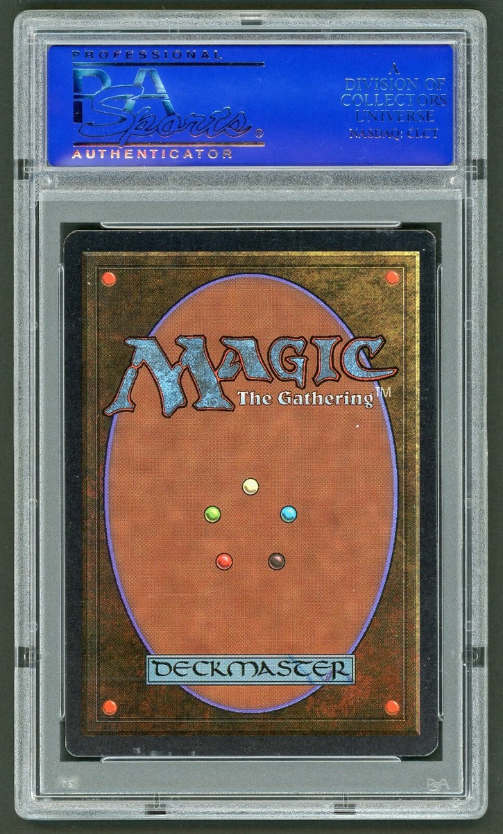 1993 MTG Magic the Gathering Card Channel Unlimited PSA 9 | eBay