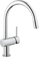 GROHE 3291800E | Minta Kitchen Tap C-Spout | Pull-Down Shower Head | Chrome