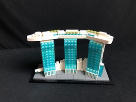 Lego 21021 No Printed Tile Architecture Marina Bay Sands from 2014