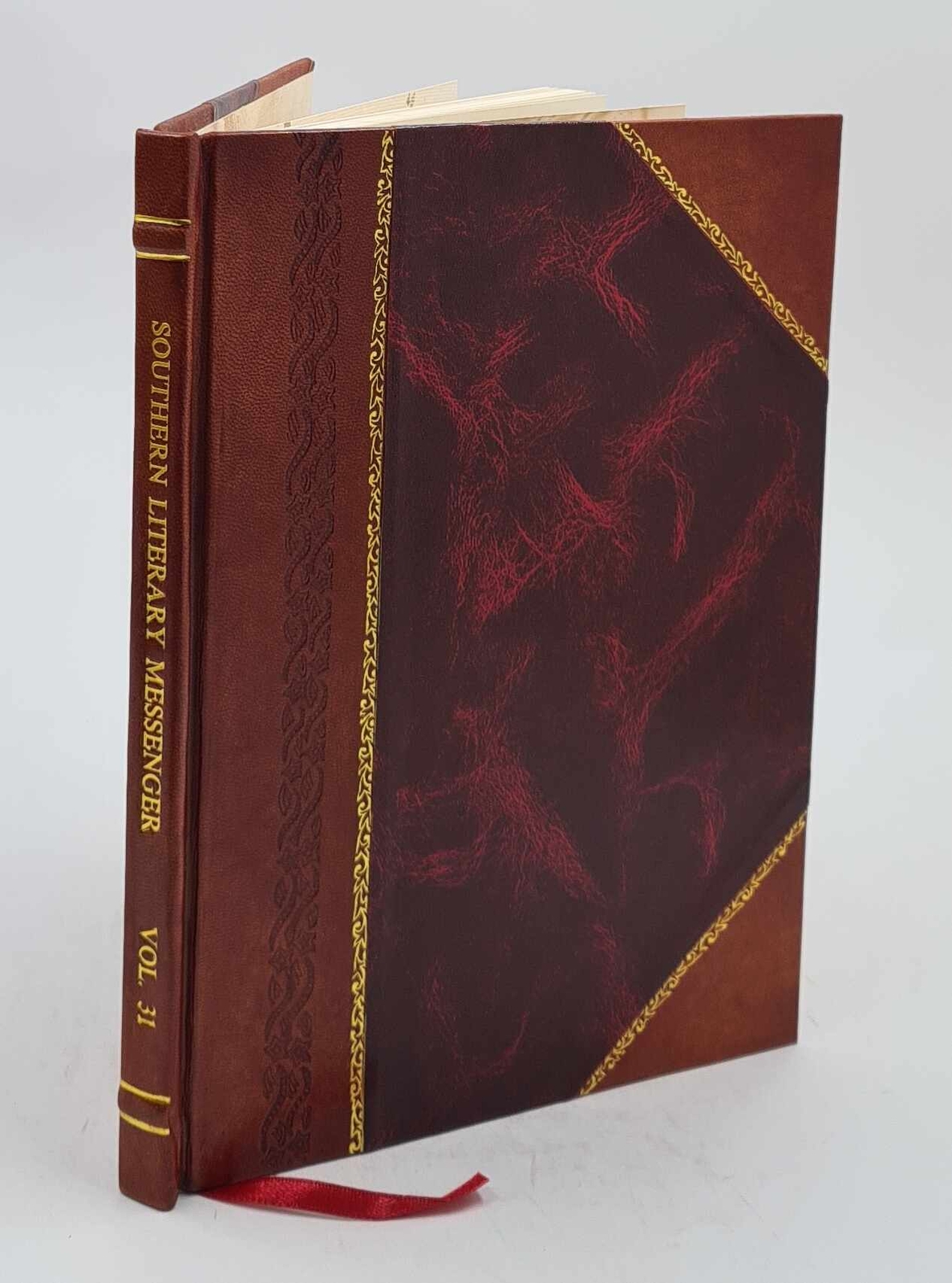 Southern Literary Messenger Vol 31 Issue 2 August 1860 Leather Bound Edition