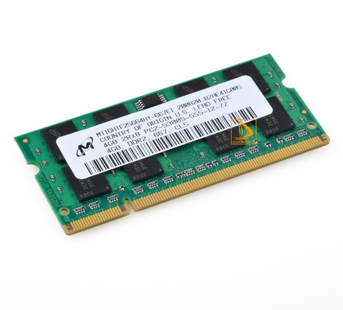 4pcs Micron 4GB 2Rx8 PC2-5300S DDR2 667Mhz 200Pin RAM Memory Laptop SO-DIMM - Picture 12 of 12