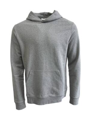 WESC Herren Graues Melange Mike Kapuzenpullover Sweatshirt NWT