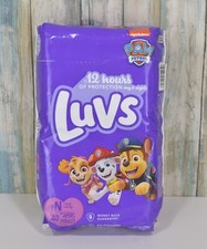 Luvs Newborn Diapers 40 Count 12-Hour Protection Up To 10lbs SEALED