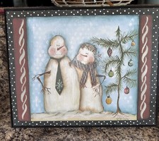 Druk artystyczny, tabliczka Pat Fischer - Pierwsze drzewo