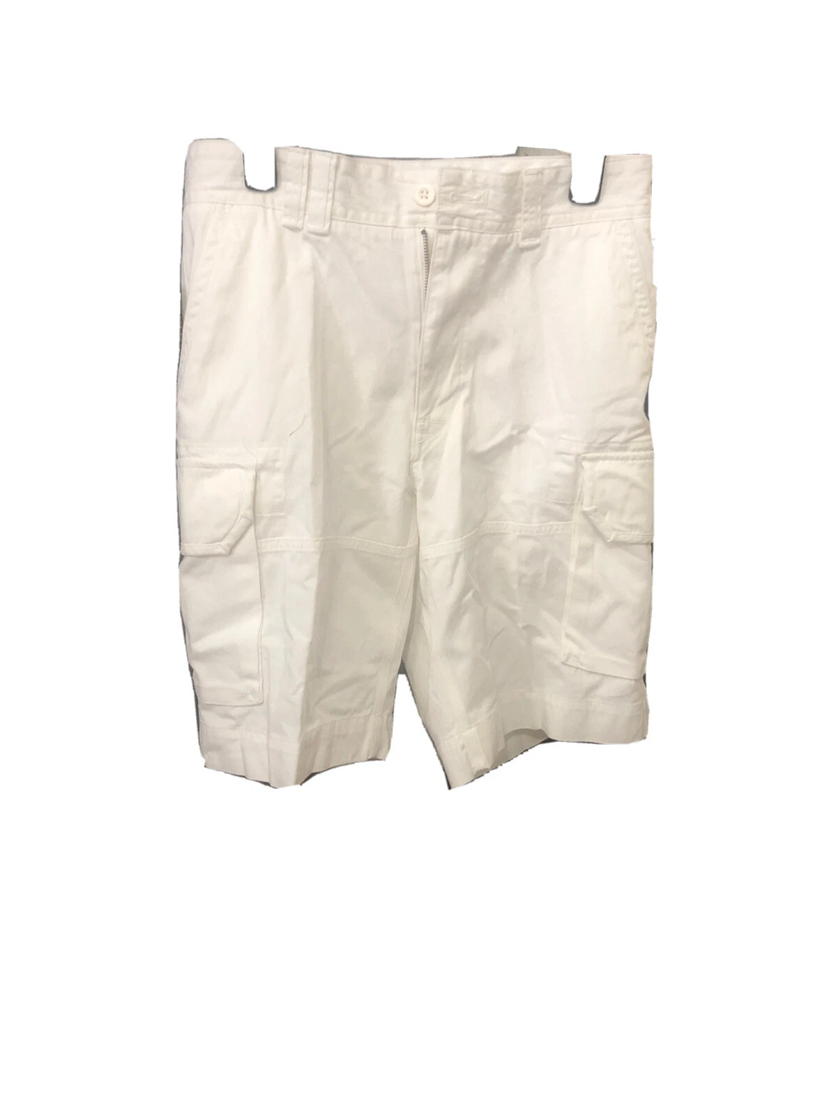 Polo Ralph Lauren Men's White Chino Flat Front Cargo Shorts SEVERAL AVAILABLE!