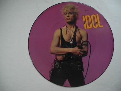 BILLY IDOL To Be A Lover / All Summer Single + 1 12'' Maxi PICTURE DISC 1986 UK